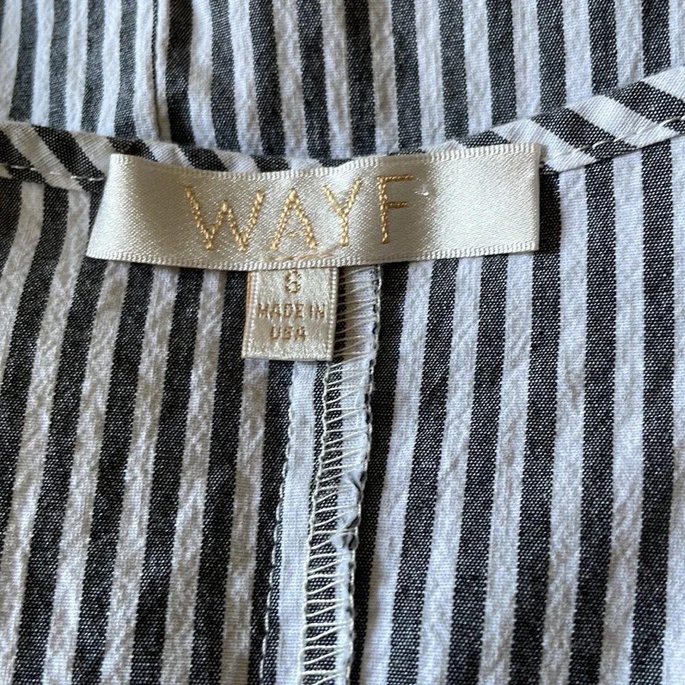 WAIF Striped Wrap Up Dress size S - Picture 10 of 11